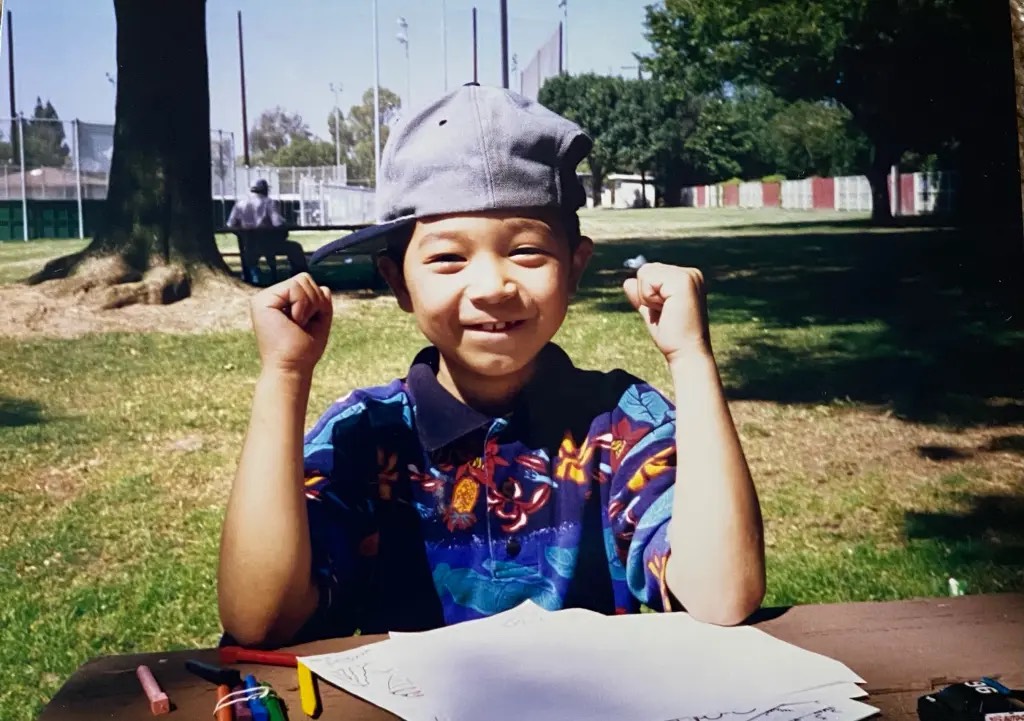 Rob as a child
